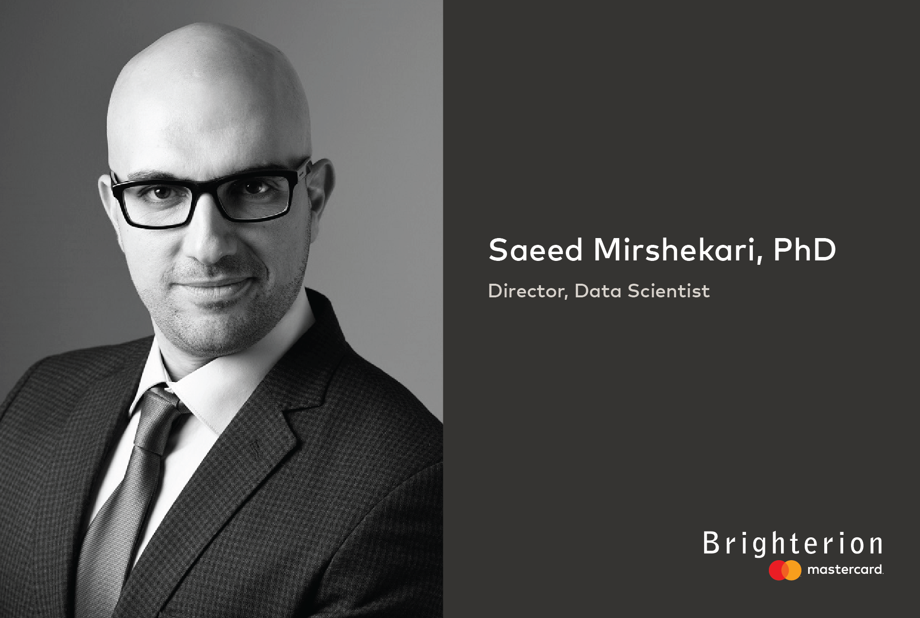 Healthcare data scientist Saeed Mirshekari, PhD