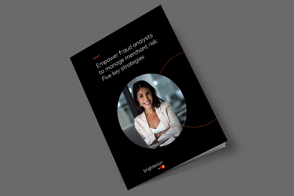 Empower fraud analysts to manage merchant risk ebook cover image